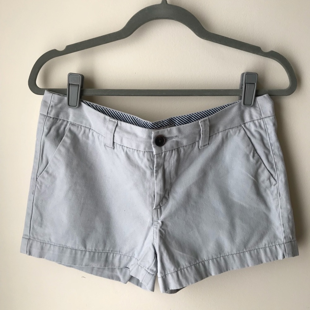 Merona light gray chino shorts
